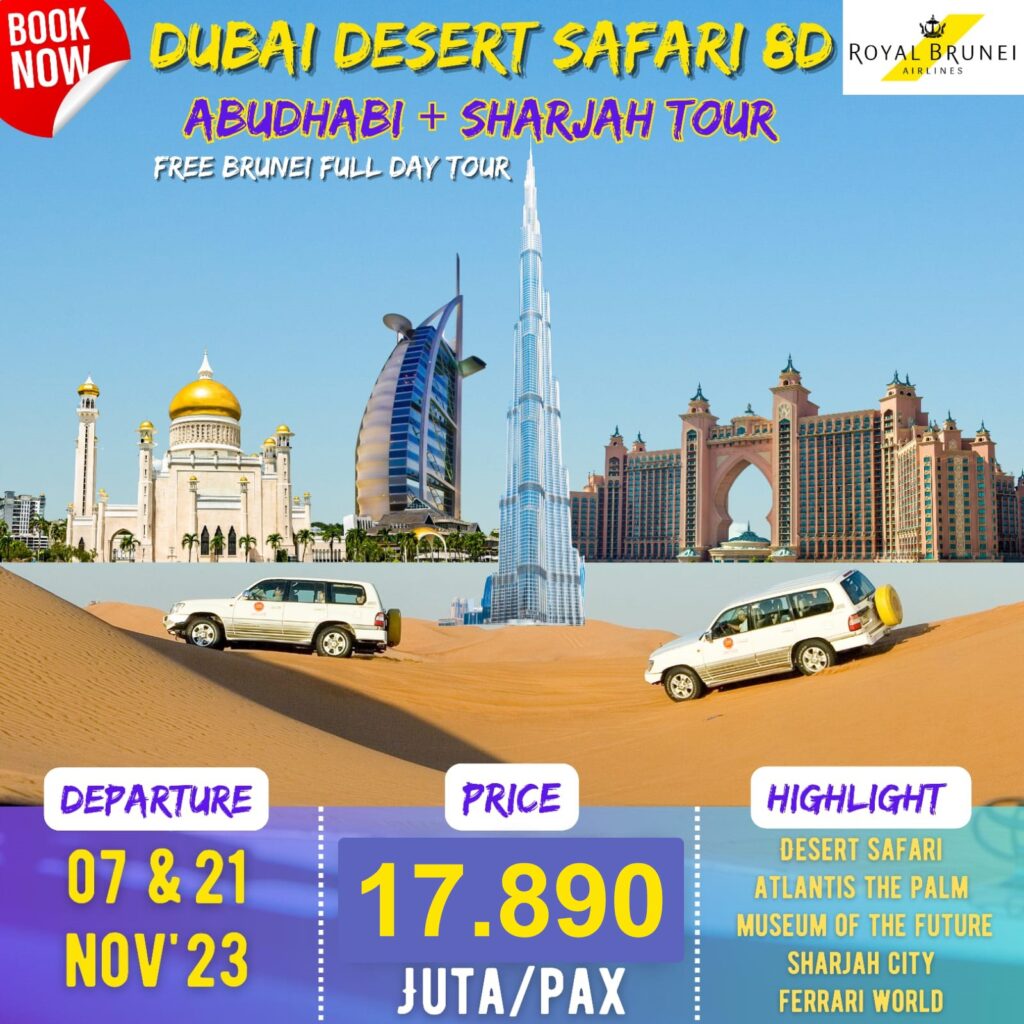 DUBAI DESERT SAFARI 8D (ABUDHABI+SHARJAH TOUR)