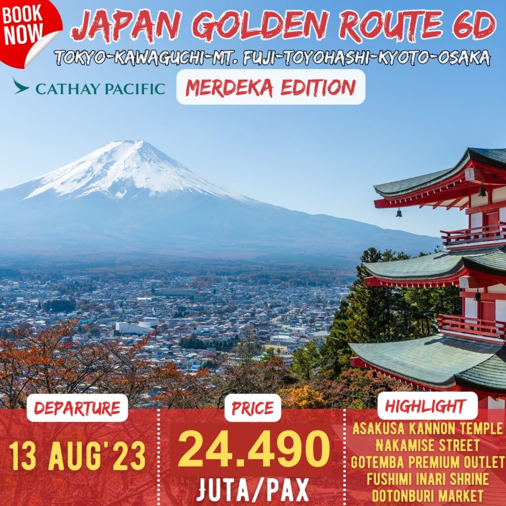 JAPAN GOLDEN ROUTE 6D